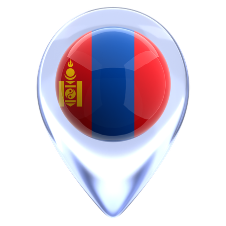 Mongolia  3D Icon