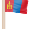 mongolia flag emoji 3d