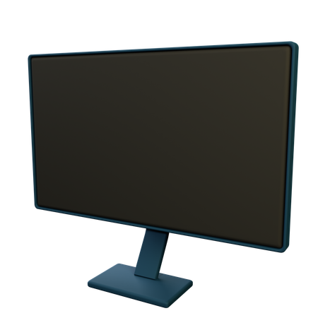 Moniteur  3D Icon