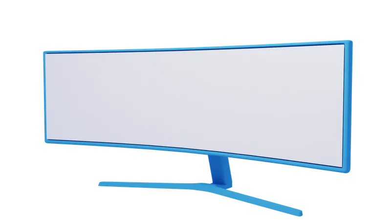 Moniteur  3D Icon