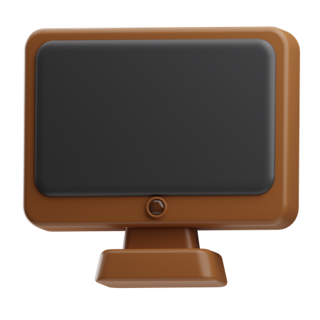 Moniteur  3D Icon