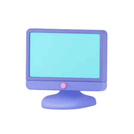 Moniteur  3D Icon