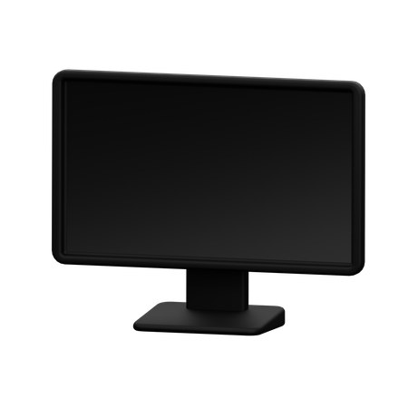 Moniteur  3D Icon