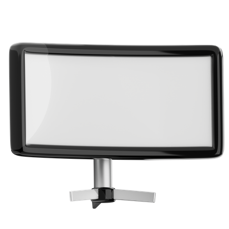 Moniteur  3D Icon