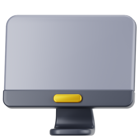 Moniteur  3D Icon