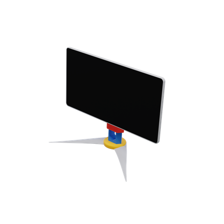 Moniteur  3D Icon