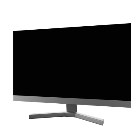 Moniteur  3D Icon