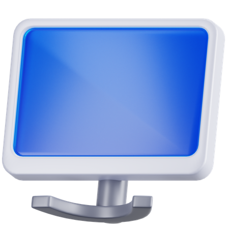 Moniteur  3D Icon