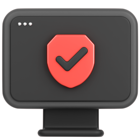 Moniteur  3D Icon