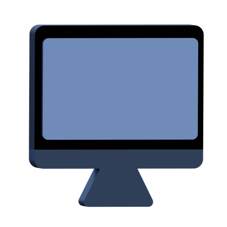 Moniteur  3D Icon