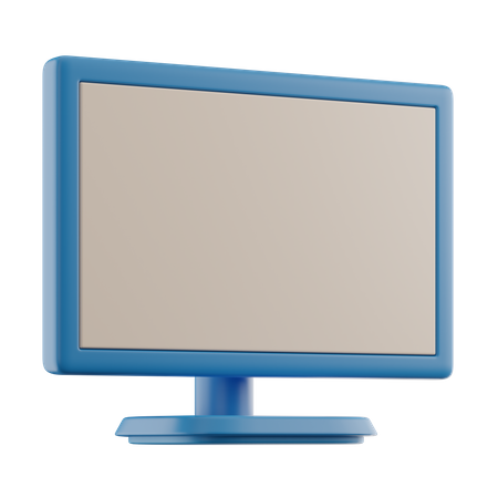 Moniteur  3D Icon
