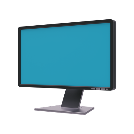 Moniteur  3D Icon