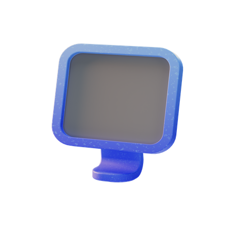 Moniteur  3D Icon