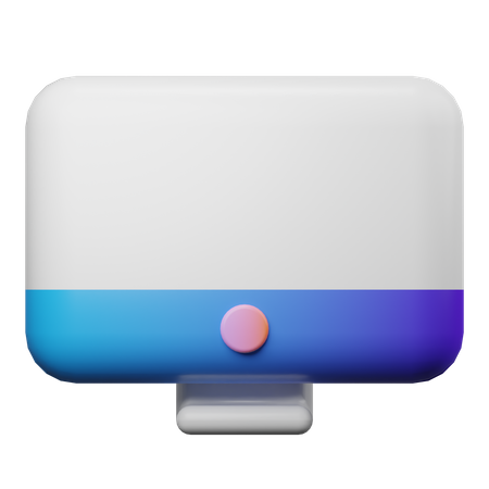 Moniteur  3D Icon