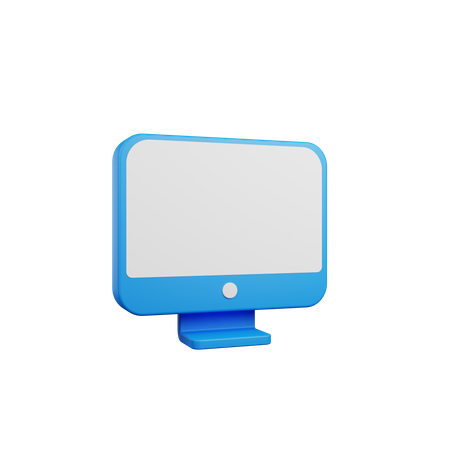 Moniteur  3D Icon