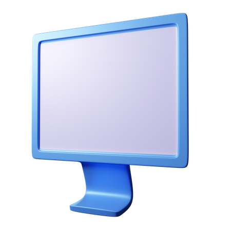 Moniteur  3D Icon