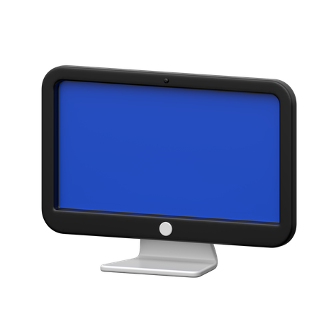 Moniteur  3D Icon