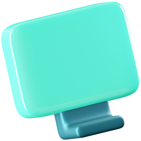 Moniteur  3D Icon
