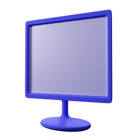 Moniteur  3D Icon