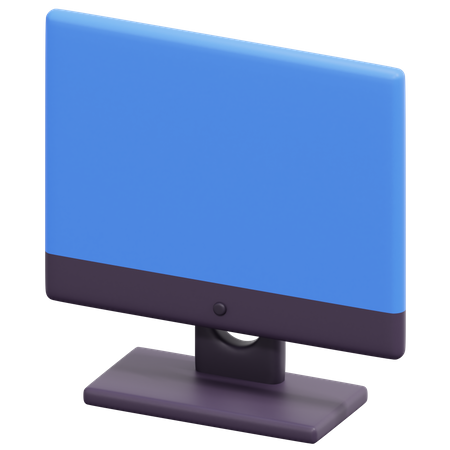 Moniteur  3D Icon