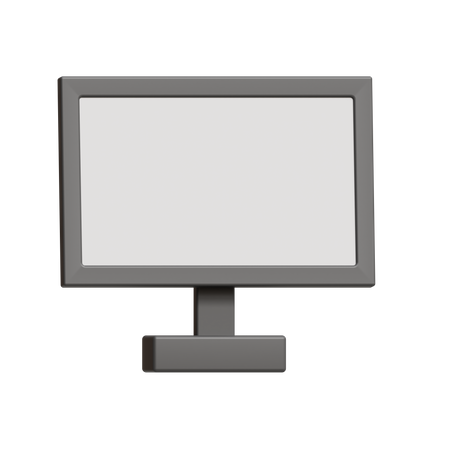 Moniteur  3D Icon