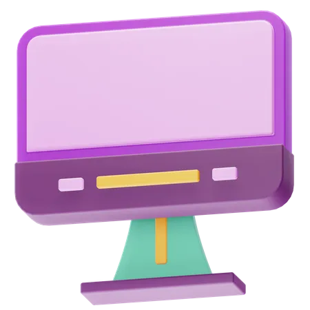 Moniteur  3D Icon