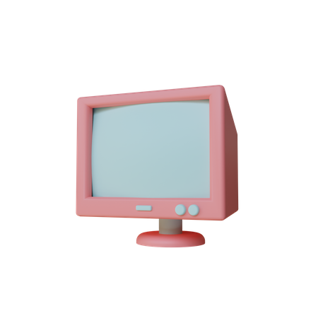 Moniteur  3D Icon