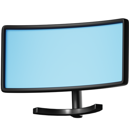 Moniteur  3D Icon