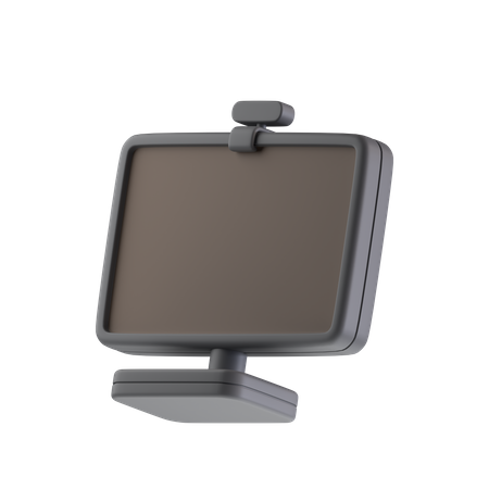 Moniteur  3D Icon