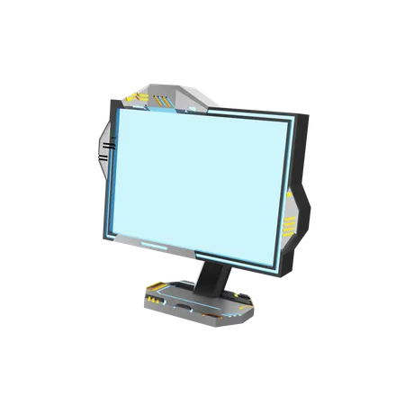 Moniteur  3D Icon