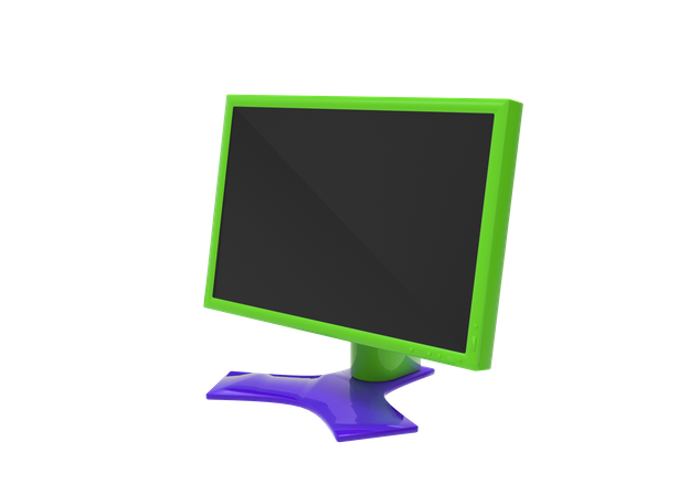 Moniteur  3D Icon