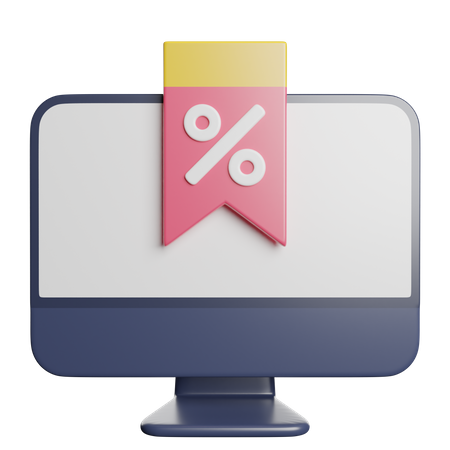 Moniteur  3D Icon