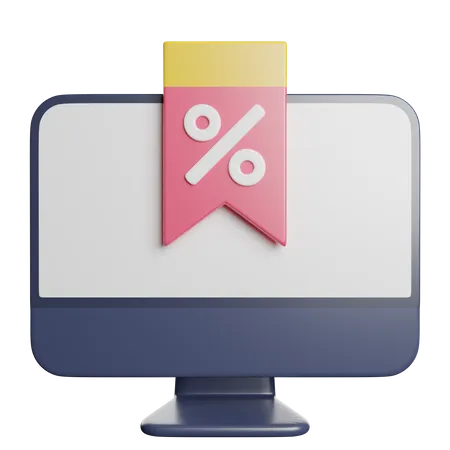 Moniteur  3D Icon