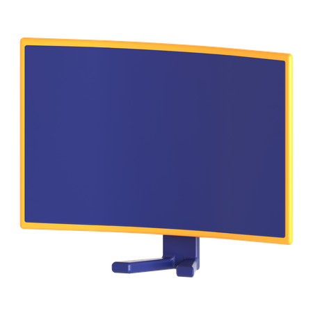 Moniteur de streaming  3D Icon