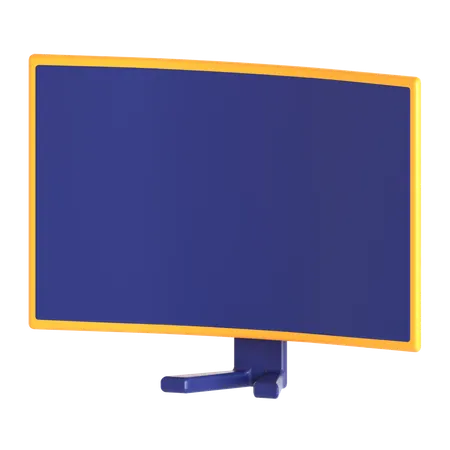 Moniteur de streaming  3D Icon