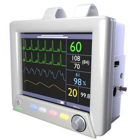 Moniteur du patient  3D Icon