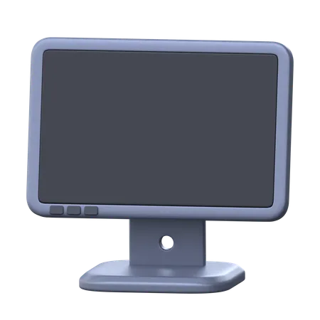 Monitor 3 D Computer Peripherals Icon 3D Icon