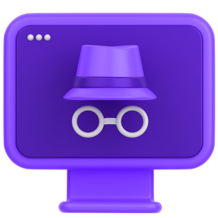 Monitor  3D Icon