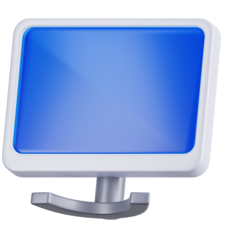 Monitor  3D Icon