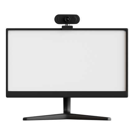 Monitor  3D Icon