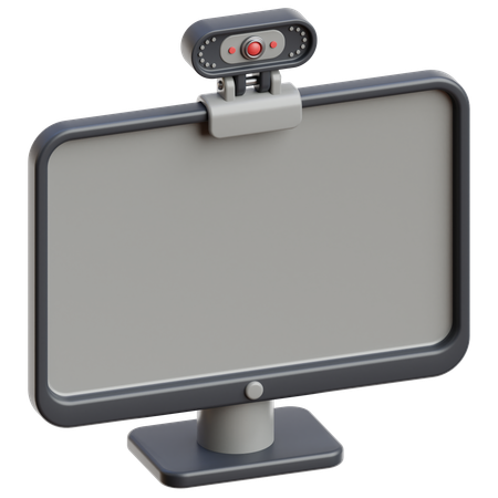 Monitor  3D Icon