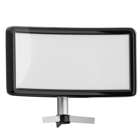 Monitor  3D Icon