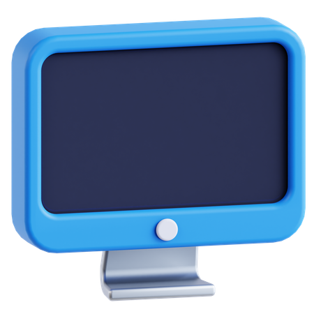 Monitor  3D Icon