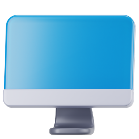 Monitor  3D Icon