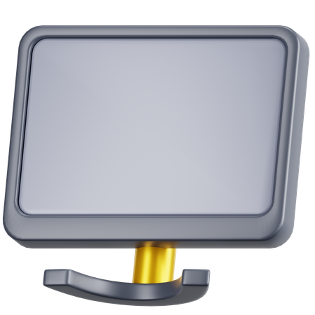 Monitor  3D Icon