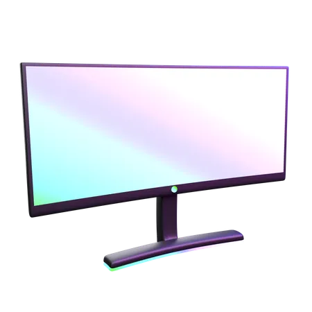 Monitor  3D Icon