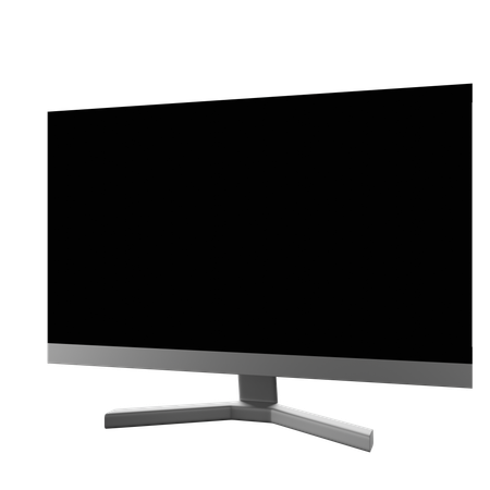 Monitor  3D Icon