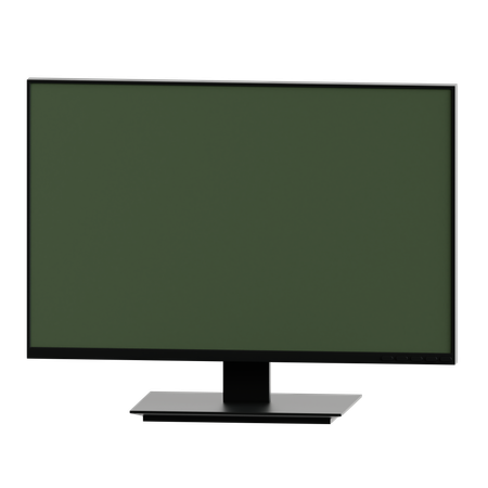 Monitor  3D Icon