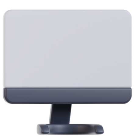 Monitor  3D Icon