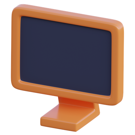 Monitor  3D Icon